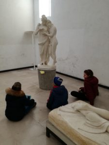 Alunni nella Gipsoteca di Possagno 2018