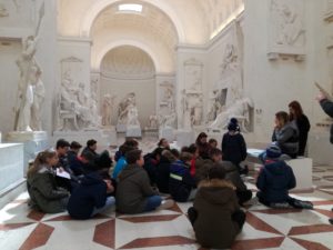 Alunni nella Gipsoteca di Possagno 2018