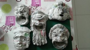 maschere greche
