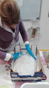 Stampo in gesso