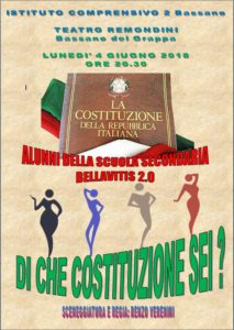 Locandina Teatro "Bellavitis 2.0" 2018