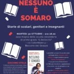 Volantino serata di presentazione del libro Nessuno è somaro