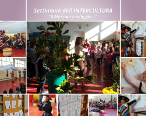 I bambini ascoltano le storie da diversi paesi e partecipano alla danza relativa