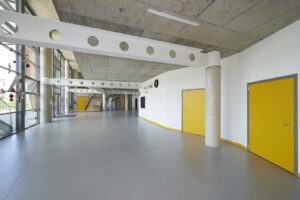 Un corridoio della Bellavitis 2.0